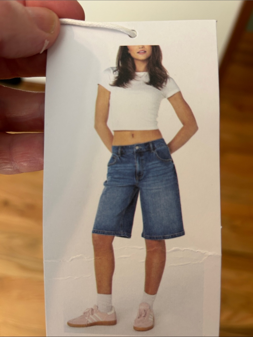 Women's Mid-Length Denim jorts